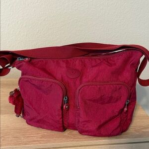 Red Crossbody Shoulder Kipling Bag